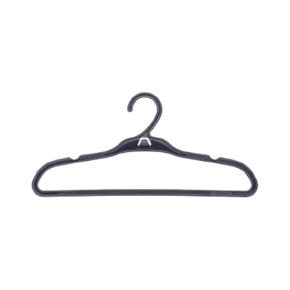 Customised Section Hanger size 432 x 220 x 40 mm lacquer smooth feel  Garments Plastic Hangers