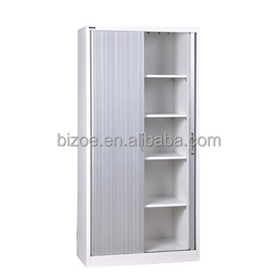 High quality vertical roller shutter cupboard door steel storage cabinet for papers,data medium storage  metal