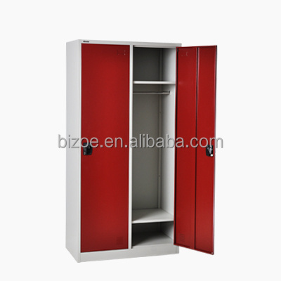 Best Sale Bedroom 2 Door Metal Locker Steel Furniture Iron Almirah Cupboard Designs