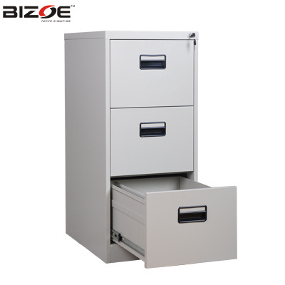 Metal vertical steel lateral 3 drawer storage cabinet filing design file cabinet/Document/Folder anti-tilt system