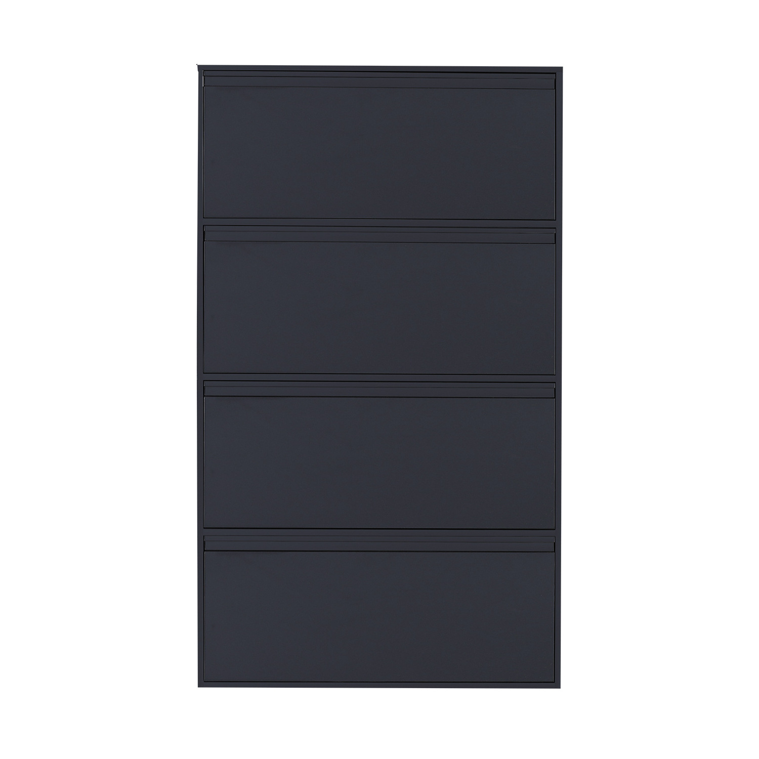 Hot Sales Steel Shoes Cabinet Wall Mounted Shoe Rack Shoe Storage Metal Footwear Cupboard 4 Drawer Display Cabinet