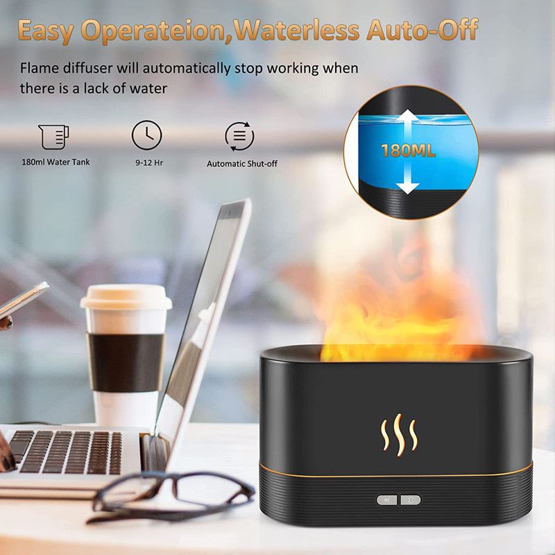 umudificador USB Fire mist Ultrasonic Fragrance Air Humidifiers