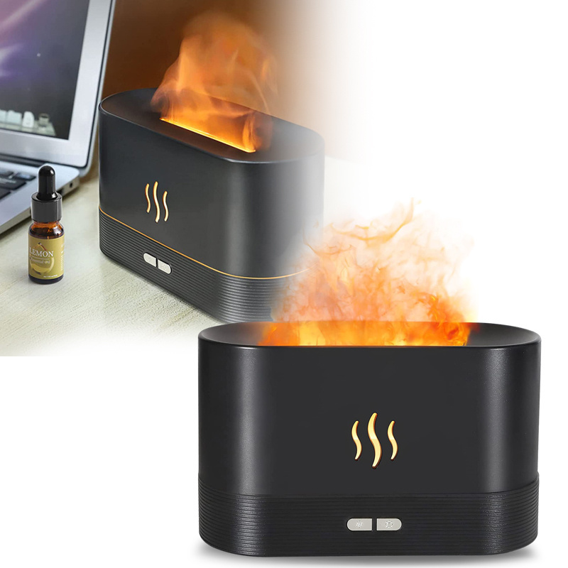 umudificador USB Fire mist Ultrasonic Fragrance Air Humidifiers