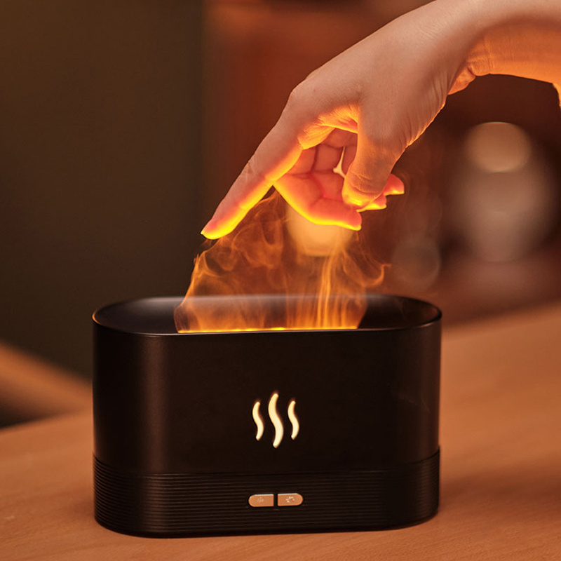 umudificador USB Fire mist Ultrasonic Fragrance Air Humidifiers