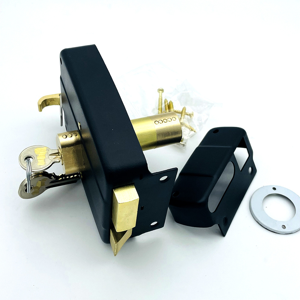 540.12 brass cylinder anti theft door rim lock