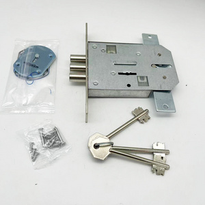 Euro profile 430SS 2 Lever 3 Bolt Main High Security Metal Gate Lock