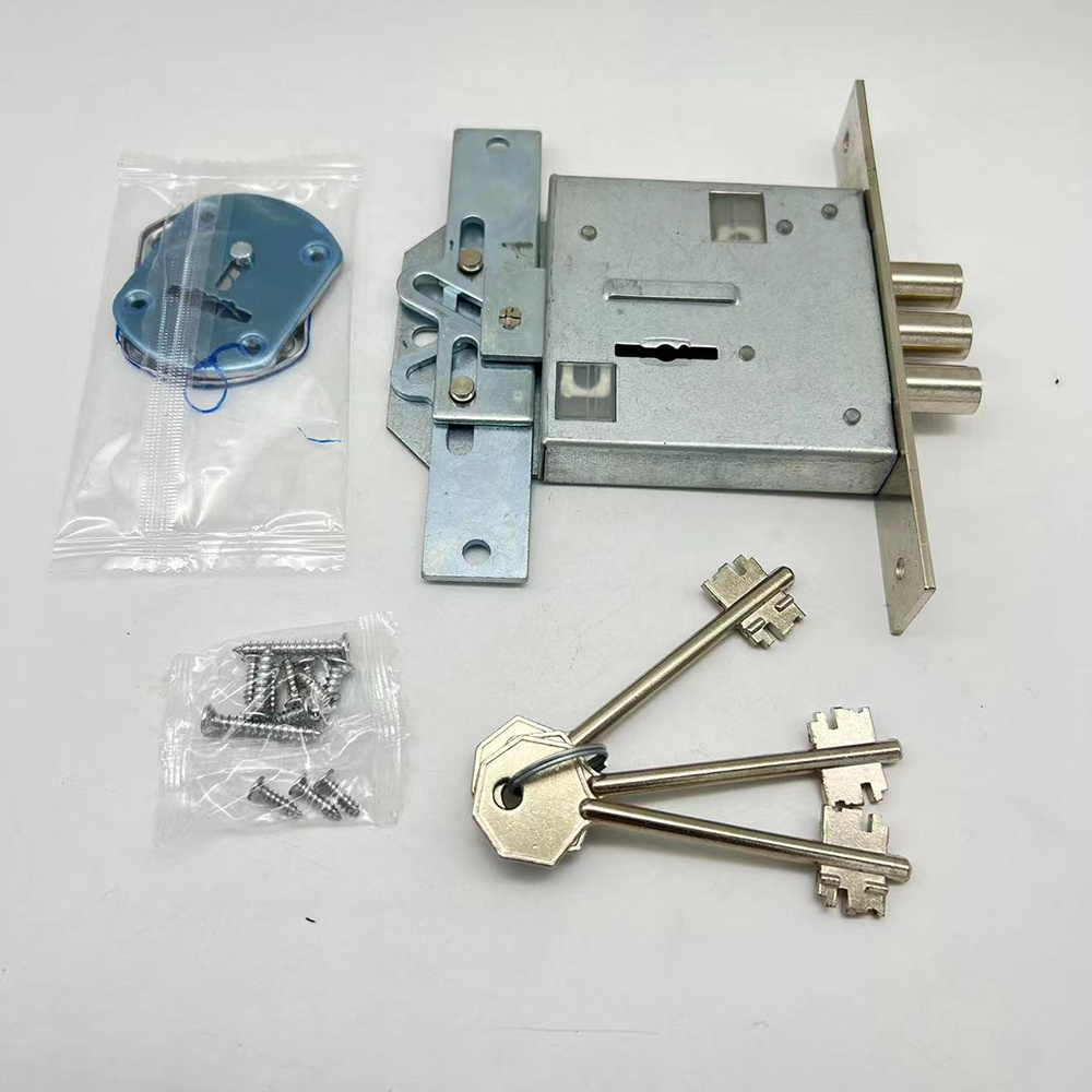 Euro profile 430SS 2 Lever 3 Bolt Main High Security Metal Gate Lock