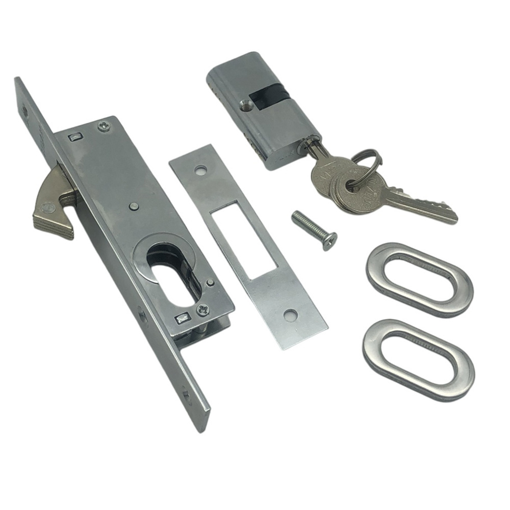 European Profile Good price Hook Bolt Sliding Mortise Door Lock