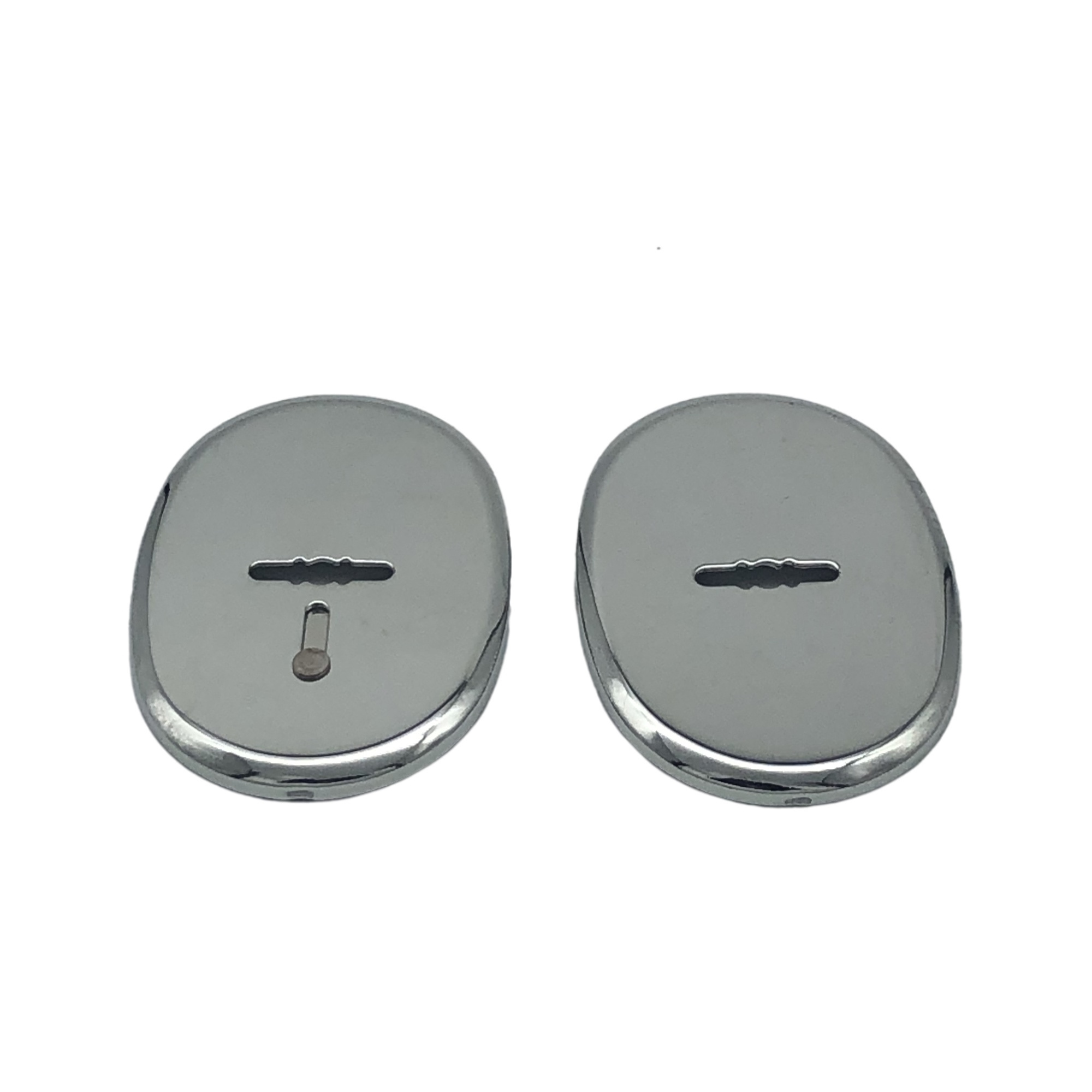 Classical Iron Round Door Lock Cylinder Cover Escutcheon with Plastic Knob