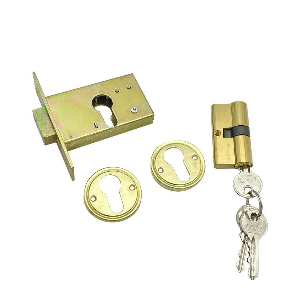 Classical  Deadbolt Mortise Door Lock Kit with Cylinder and Key