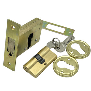 Classical  Deadbolt Mortise Door Lock Kit with Cylinder and Key