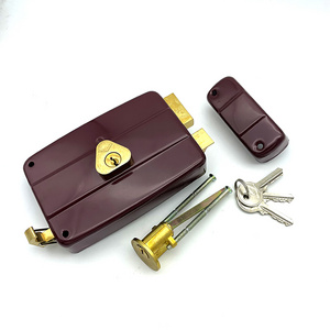 Classical Brass lock cylinder door rim gate lock