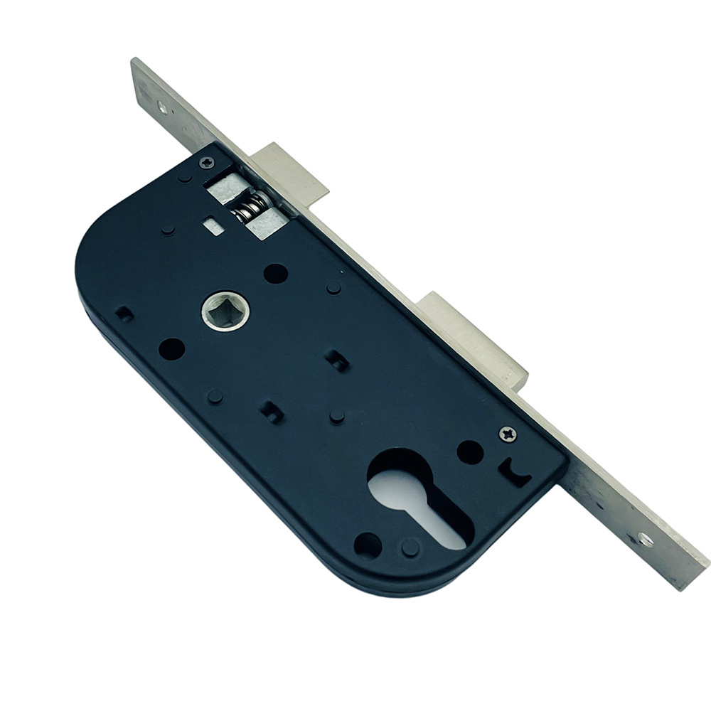 European SS Plate 7040mm Cylindrical Mortise Lock Body