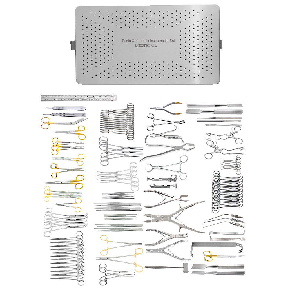 New Product Basic Orthopedic Instruments Set , High Quality Orthopedic Surgical Instruments with Aluminum Box