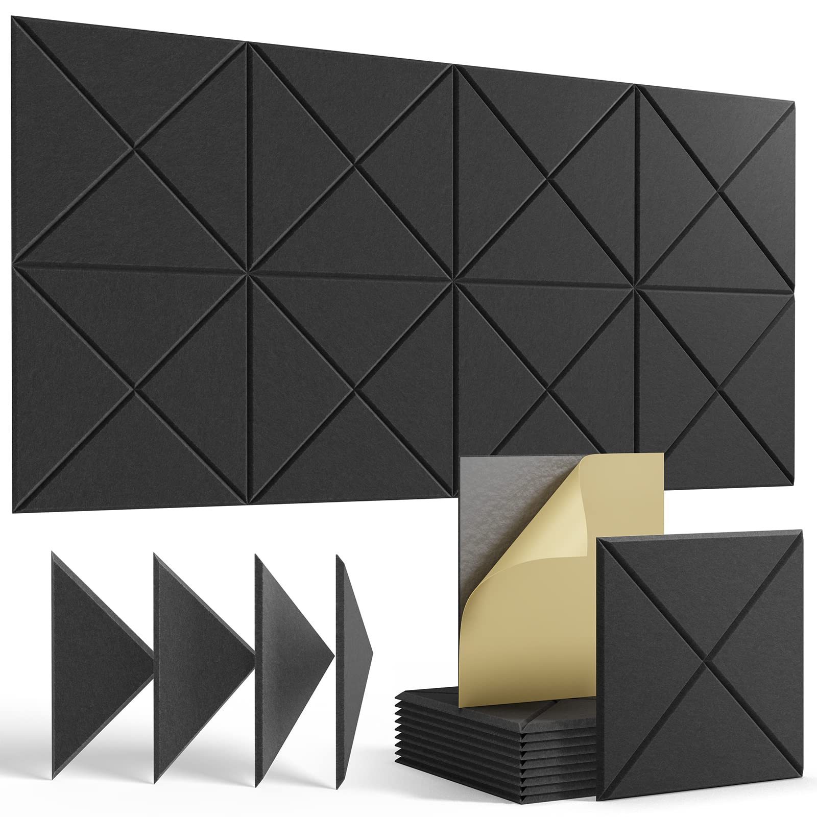 Acoustic Panels Self-Adhesive 12