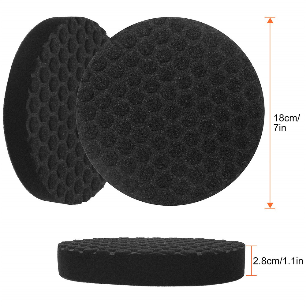 Foam Buffing Pad Sponge Automotive Buffing Pads DA Polishing Car Polishing Foam Pads 4 Inches/5 Inches/6 Inches