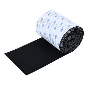 Manufacturer polyester felt good sticky fabric felt with self-adhesive backing glue