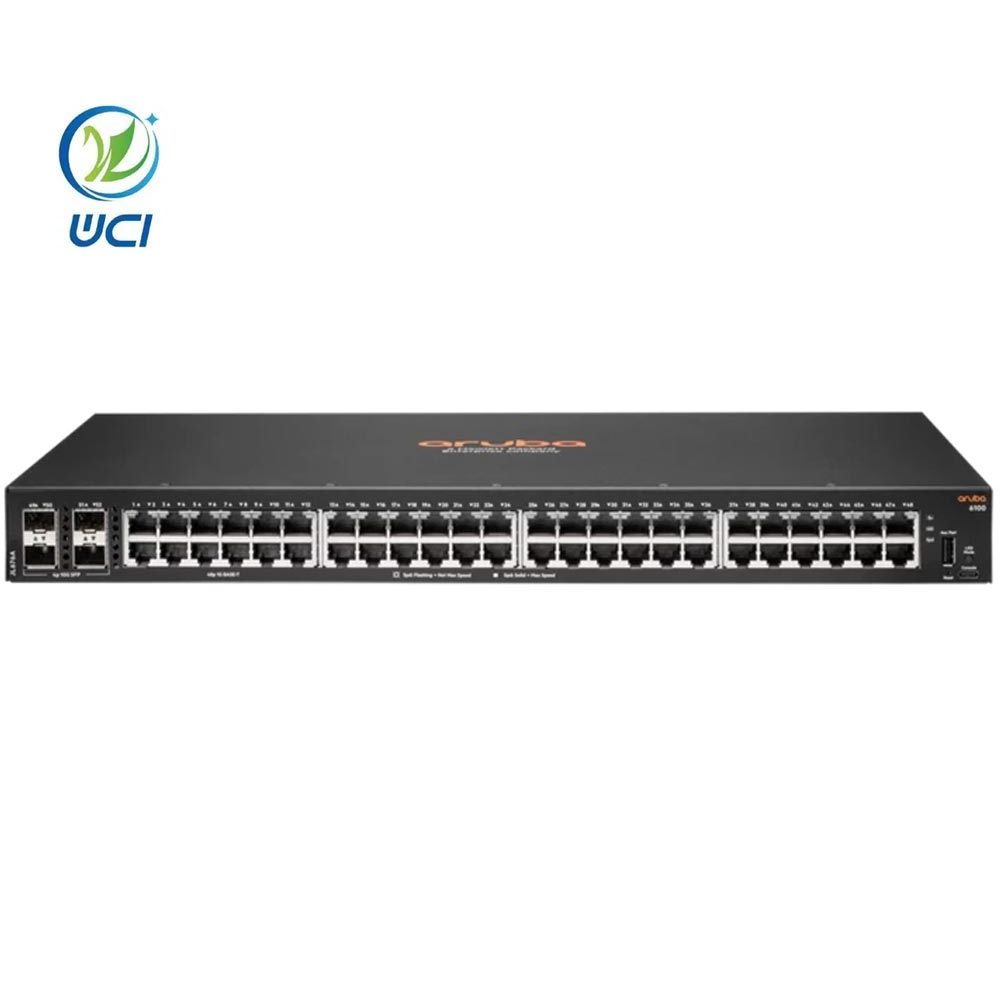 Original Aruba 2930f 48g Poe+ 4sfp 740w Jl557a Layer 3 Access Switches 980 W Power Consumption 52-Port 1000/100 Sfp Switch