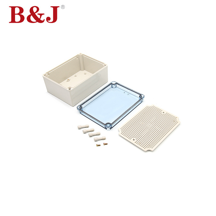 B&J IP68 Waterproof Outdoor ABS Electrical Switch Junction Box 150*200*75 mm transparent cover