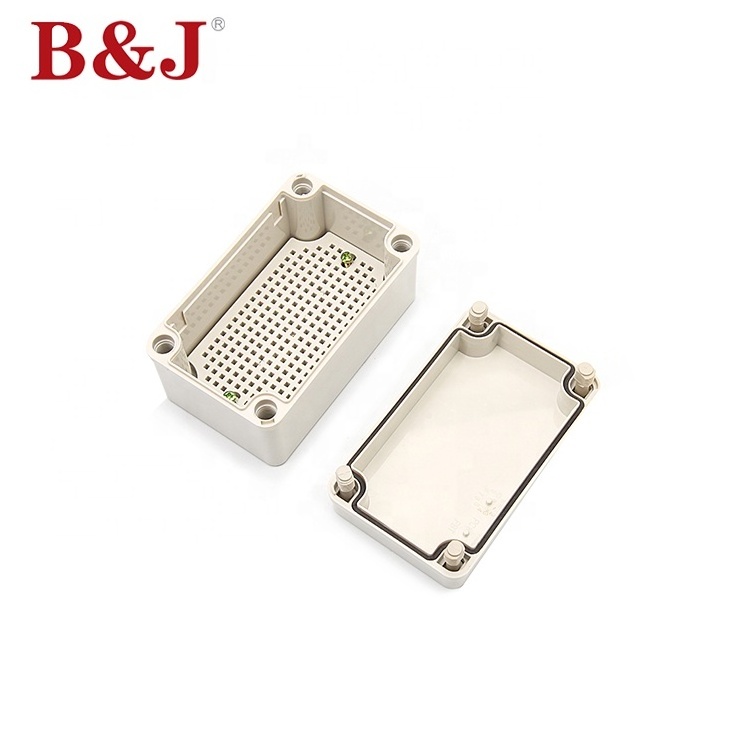 B&J Manufacturer Customized waterproof box 80*130*70 Size Abs Plastic Enclosure IP68 Waterproof Project Electrical Junction Box