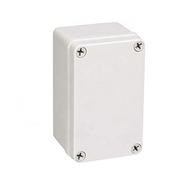 B&J Manufacturer Customized waterproof box 80*130*70 Size Abs Plastic Enclosure IP68 Waterproof Project Electrical Junction Box