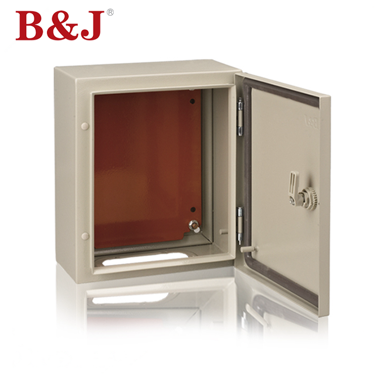 B&J Good Quality IP66 Waterproof Metal Outdoor Wall Mount Enclosure Cable Power Distribution Box