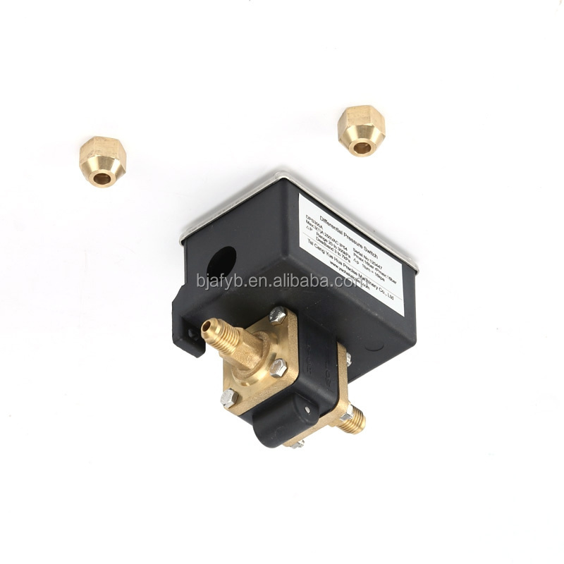 OEM Differential pressure water flow switch with single adjusting setpoint