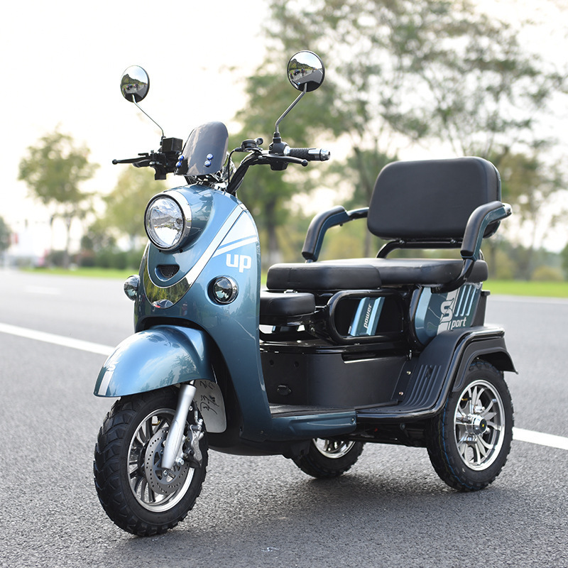 Cheap 3 Wheel Electric Vehicle 2000w E Motor Fully Enclosed Motorized Tricycles Electric Trike