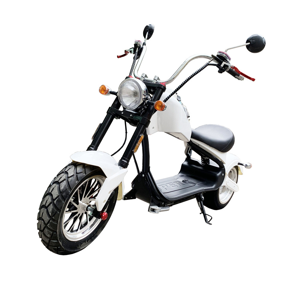 Newest Hot Selling 12inch Off Road Suv 60v 52v 1600w 2000w 2400w Powerful Dual Charging Scooter Electric Scooters For Adults