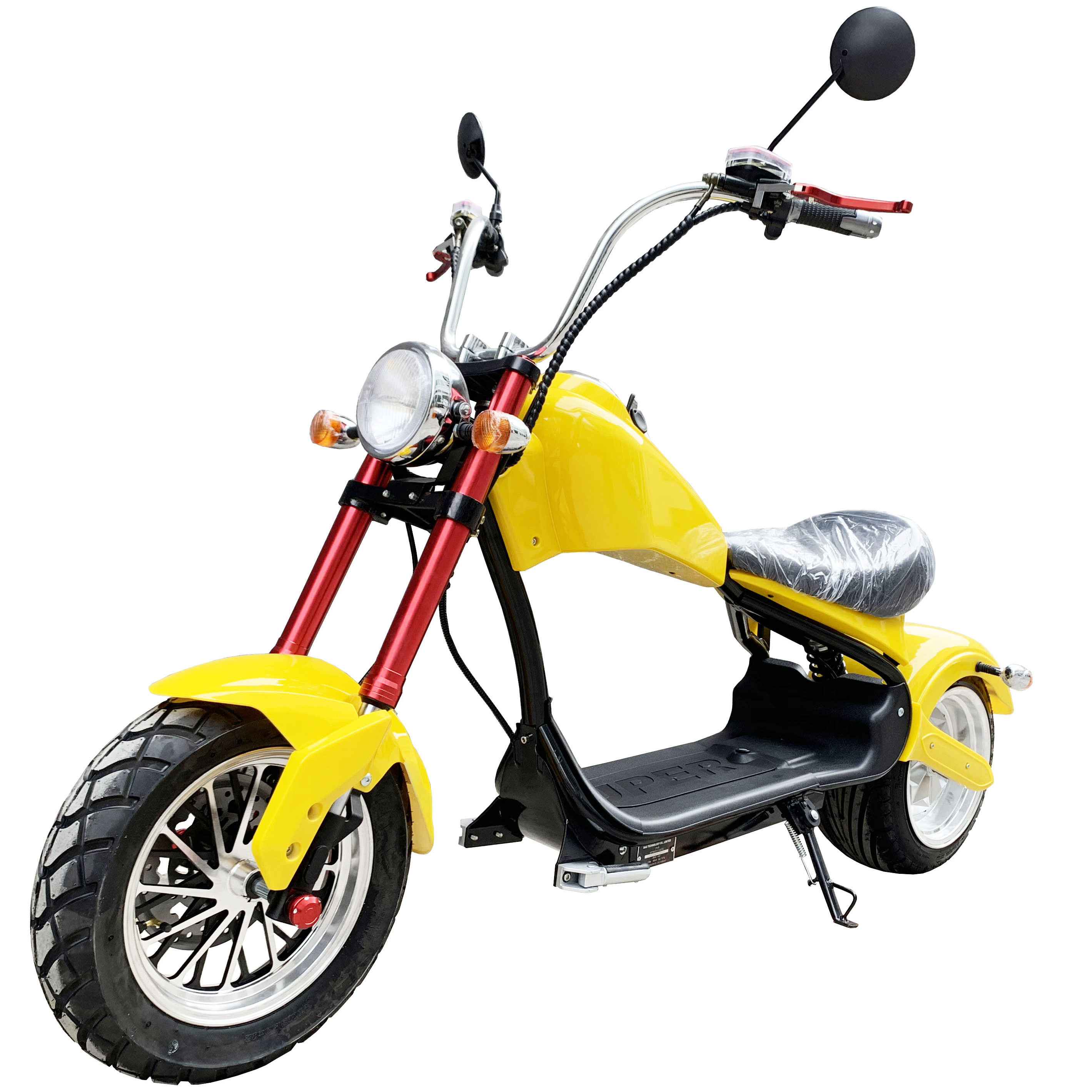 4000W electric scooter with speaker sidecar side car EEC COC Citycoco