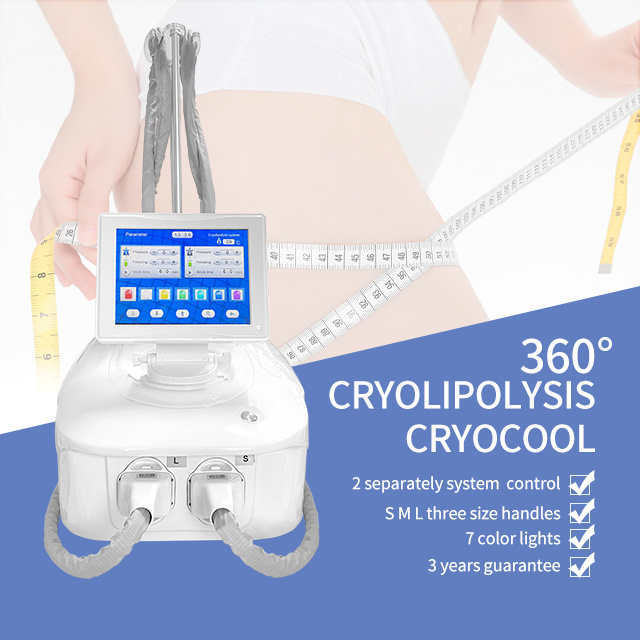 Anybeauty portable cryolipolysis slimming machine 360 cool body sculpting fat remover body shaping machine