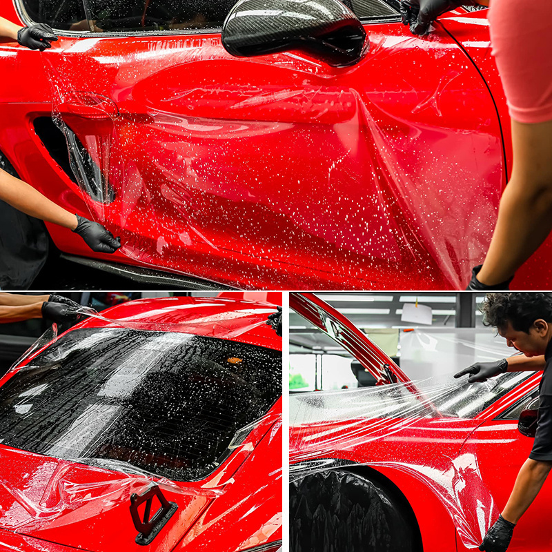 Car Ppf High Quality Self Healing Ceramic Coating Car Paint Protection Film Tph/Tpu Vehicle Wrap For Car Body