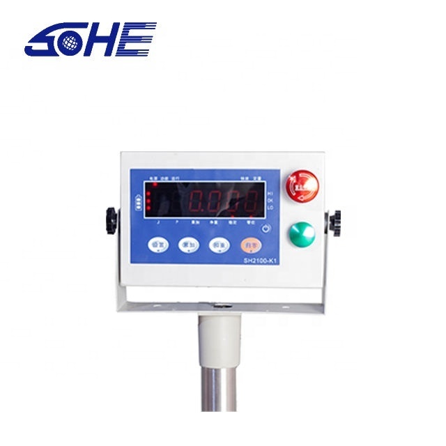 Industrial Canning Console Scale High Precision 60KG 10g/20g Digital Weighing Scale  For Batching System