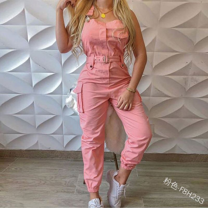 2023 Spring New Style Women Clothing Fashion Summer Bodycon Jumpsuits Pants Girls' Winter Clothes One Piece Jumpsuits For Ladies