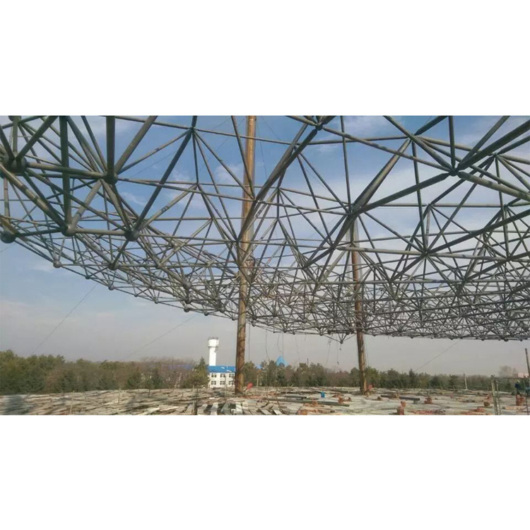 Eco-friendly Welding Light Steel Frame House Light Villa Metal Steel Structure Building Building Chinese Prefabricated Dome Grid