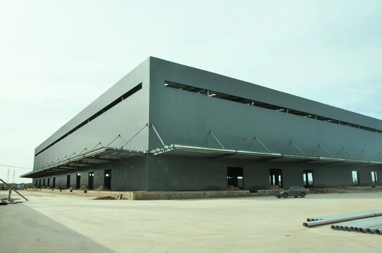 Modern big boss warehouse prefabricated steel structure building warehouse/workshop