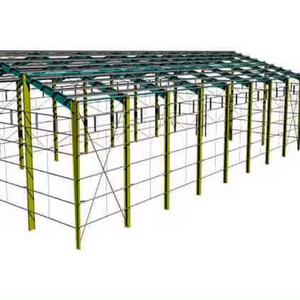 Low price wholesale light steel structure warehouse service for hangar storage for sale