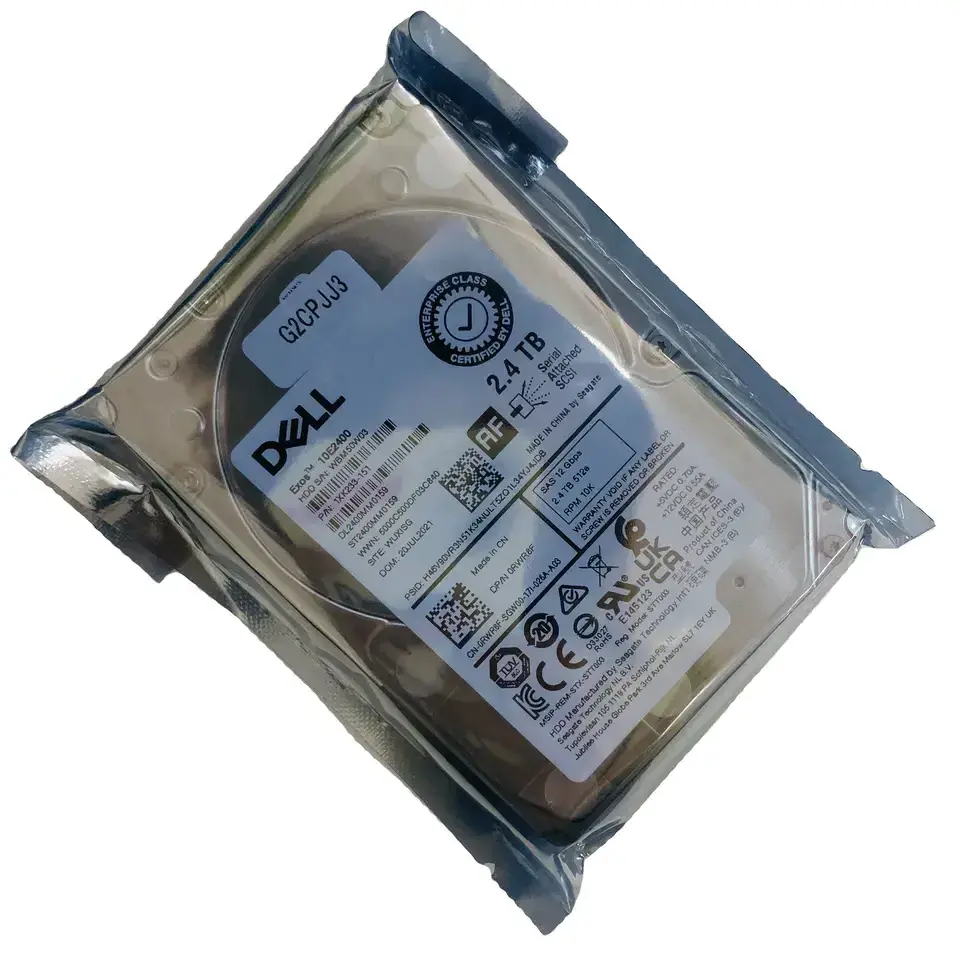 2.4TB 10K SAS 12Gbps 512e 2.5'' hard drive server hdd