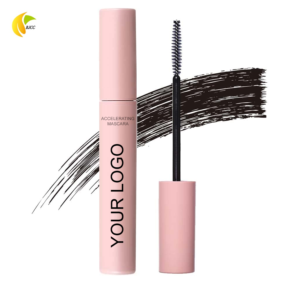 Wholesale Keratin Eye Lash Curling Custom Logo Organic Vegan Waterproof Thick Volume 4D Silk Fiber Eyelash Private Label Mascara