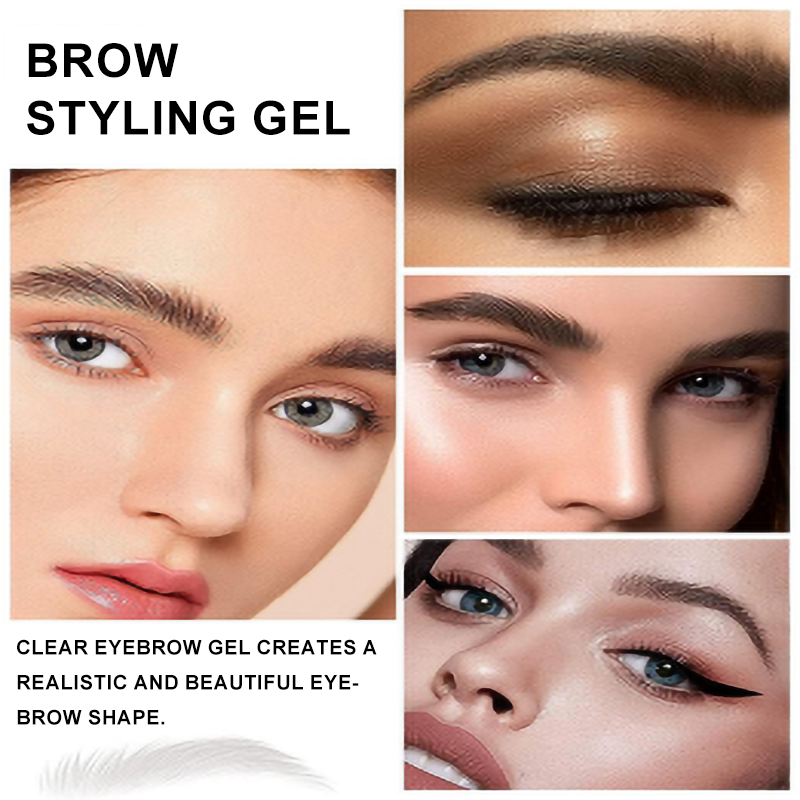 Low MOQ Quick Dry Vegan Lamination Brow Glue Your Logo Custom Formula Korean Beauty Makeup Eyebrow White Gel