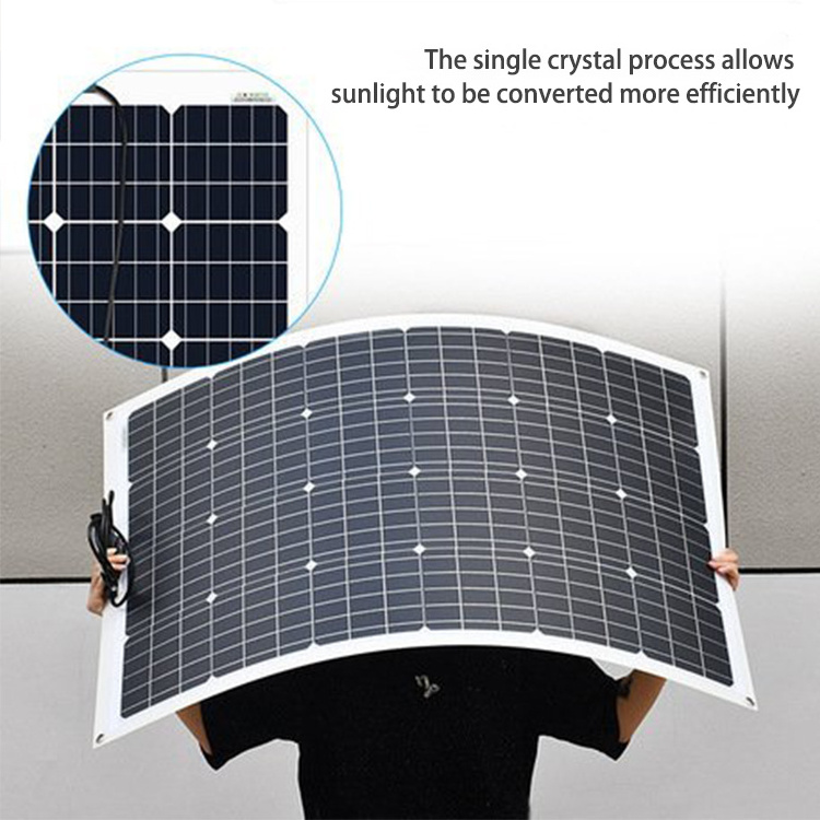 Wholesale Flexible Solar Panels 100W 200W 300W 400W 500W Sheet of lightweight modulesolarmodul flexible photovoltaic panel