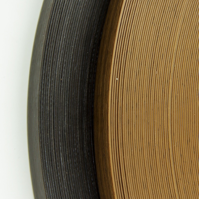 Wood Grain Pvc Edge Band Plastic Rubber Countertop Edging Strip