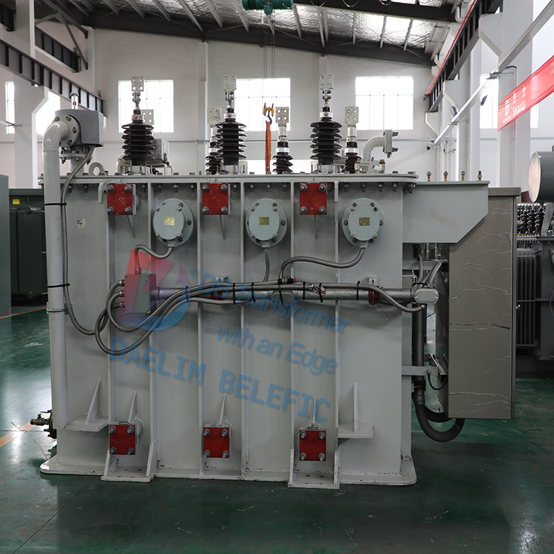 UL certificate 3mva 44KV to 27600Y/16000V DYN11 KNAN small substation transformer with conservator