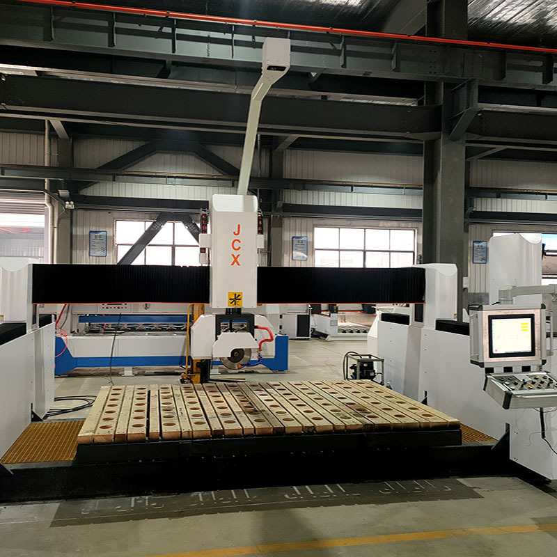 Jcxstone Cutting granite marble slate and other stone table tops for Five-axis intelligent bridge cutting machine