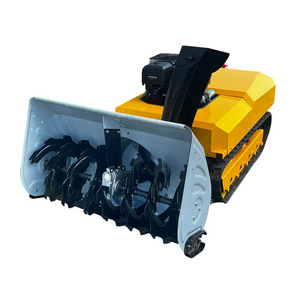 2023 New Remote Control Snow Blower Robot Radio Remote Control Snow Thrower Machine