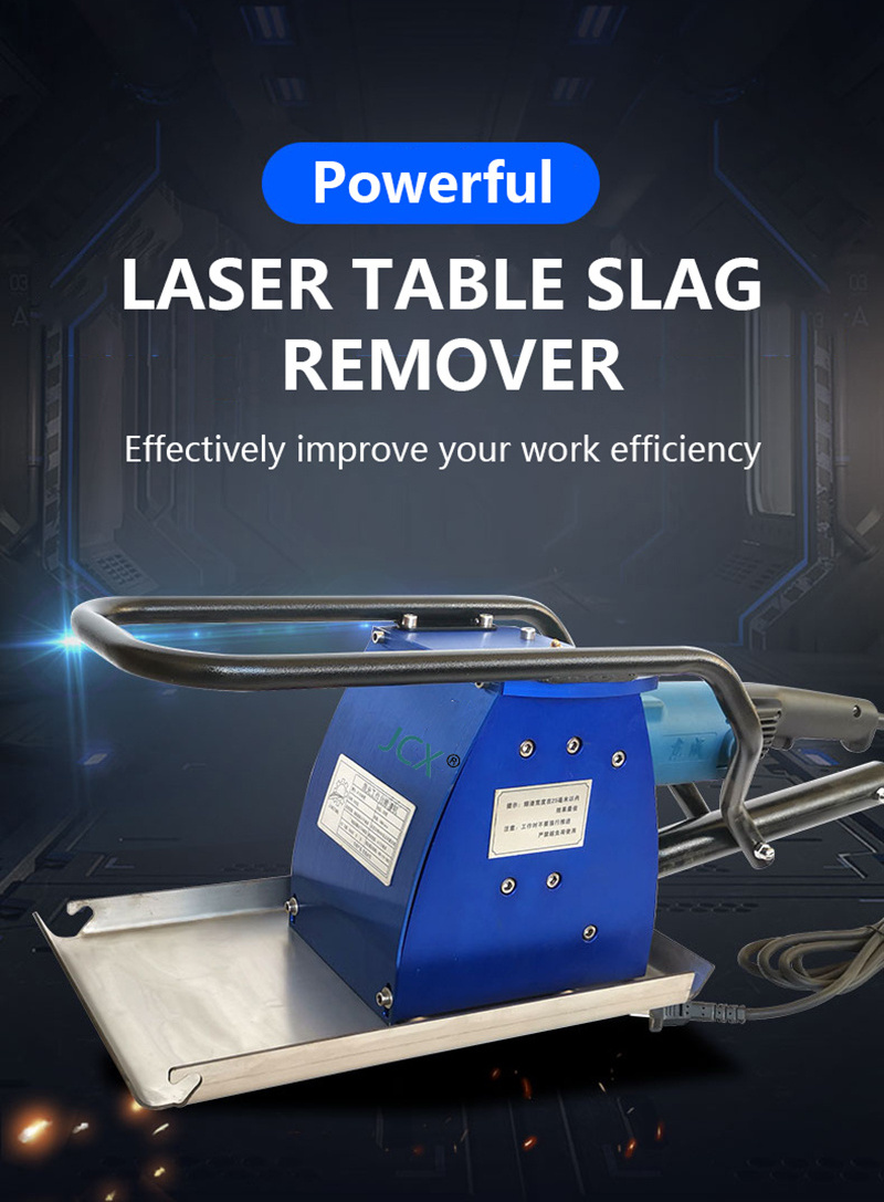 Slag Remover Cleaning Machine Fiber Laser Plates Sword Grid Slag Cleaner Plasma Cutting Sheet Platform Slag Removal