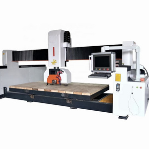 Five Axis Bridge Saw Stone Cutting Machine for Decorative Marble Tile Countertops