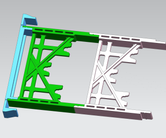 factory sale ABS injection parts for Construction site