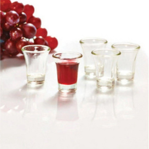 Stock Your Home 100 Pack - Mini Plastic Shot Glasses (1oz) Clear Disposable Cups for Jello Shots