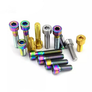 Hex Socket Bolt China Wholesale Gr5 Hex Head Bolts Din912 M10x75 M6 M7 M8 M9 M12 Titanium Hexagon Socket Bolt Screw